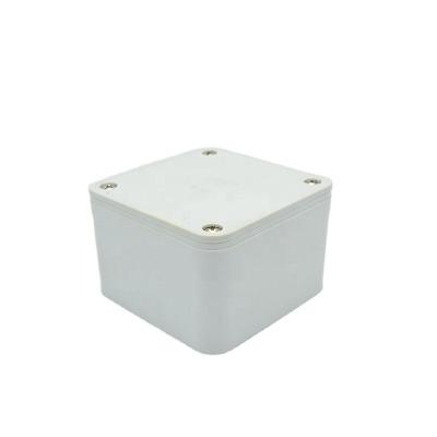 China Adaptable flat hole support box PVC white plastic electrical box Fireproof and UV-resistant stab resistant PVC DISTRIBUTION BOX for sale