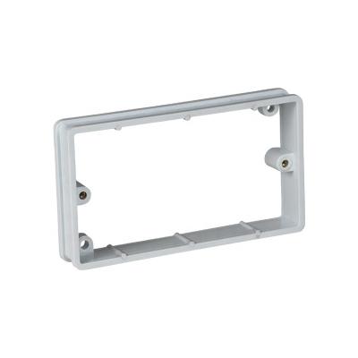 China Power distribution equipment part extension frame 3*6 frame PVC rectangle fireproof and UV-resistant plastic frame for sale