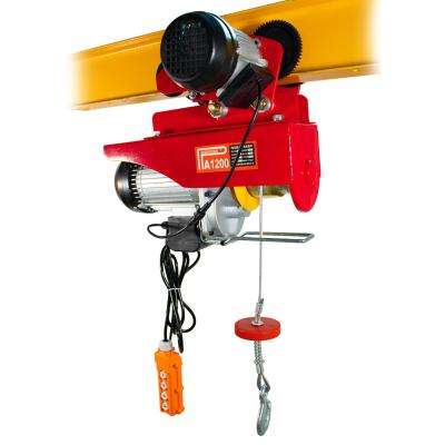 China Construction Site Pusher 200kg 250kg 300kg 400kg 500kg 600kg 800kg 1000kg 1200kg 1500kg Lift Winch Mini Electric Wire Rope Hoist for sale