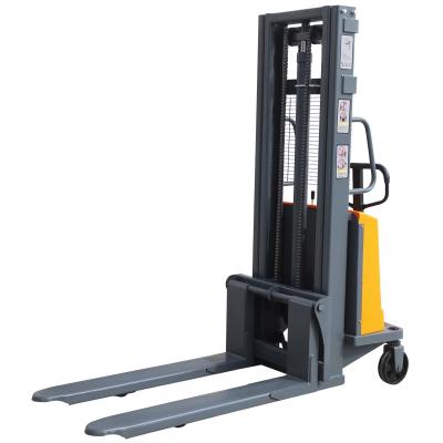 China 1000kg 1500kg 2000KG Widely Used Safety Lifter Capacity Semi Electric Forklift Stacker for sale