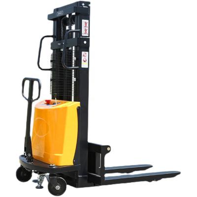 China Widely Used 1ton 1.5ton 2ton Electric Stacker Forklift Power Reach Stacker Forklift Semi Electric Forklift for sale