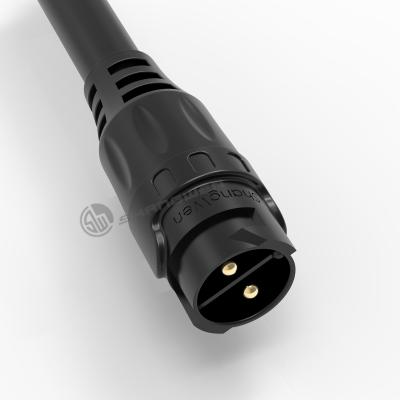 Cina M19 Power Circular Connector Outdoor IP67 2 pin connettore impermeabile in vendita