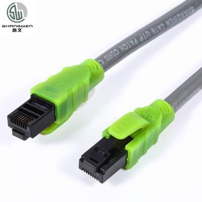 China Leuchtende Ethernet-Patchkabel 4P PVC LSZH Jackett Hochgeschwindigkeits-Kupferkabel zu verkaufen