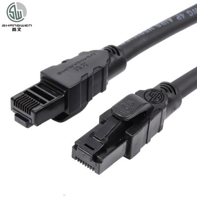 China 24AWG 26AWG 28AWG Ethernet Patch Cable Cat6 Cat6a UTP Cable em rede de computadores à venda