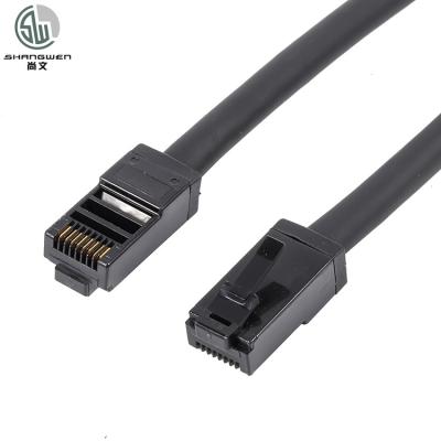 中国 高速イーサネットパッチケーブル Cat6 Cat6a 4ペア 24AWG Utpケーブル 販売のため