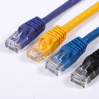 China Kategorie 5E Kategorie 6 Kategorie 6a UTP Ethernet-Patchkabel rund für die Kommunikation zu verkaufen