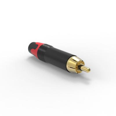 Κίνα 50V 16A RCA Audio Connector Μεταλλικός RCA αρσενικός σύνδεσμος προς πώληση