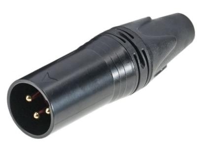 China Conector XLR de 3 pines resistente al agua para exteriores con conector de conexión masculino femenino para audio y video en venta