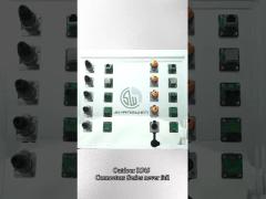 Audio Industrial Rj45 Female Connector Waterproof Panel Mount