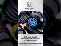 Industrial Electronics Accessories IP44 Waterproof Couplers for LED Display Connector