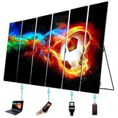 China P1.875 Smart Indoor Advertising SMD Floor Standing Led Poster for sale