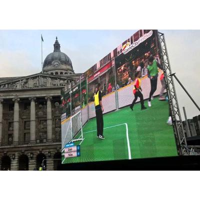 China Advertising Factory Manufacturer P3.91 Outdoor 90 Degree Right Angle Rental LED Display for sale