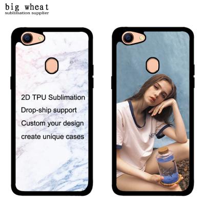 China OEM Phone Case Unique Copy Logo Case Custom For Oppo A73/F5 Support Dropshipping Sublimation TPU 2D Custom Best Phone Case for sale