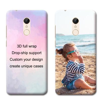 China High quality mobile phone protector plastic and Redmi 5 protective back cover high quality plastic factory price, support drop shipping for sale