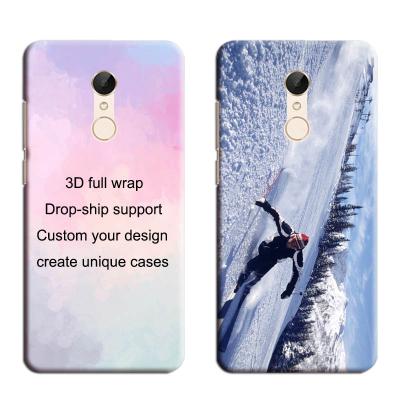 China Hotsale Custom Luxury Cell Phone Protector 2020 Best Free Sample And High Quality Case For Redmi 5 Plus Plastic Printing 3D Cover Devices for sale