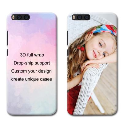 China Customized Protective Pattern PC Full Mobile Cases Phone Custom For Xiaomi Note 3 Design Your Own Note3 Black Phone Case for sale