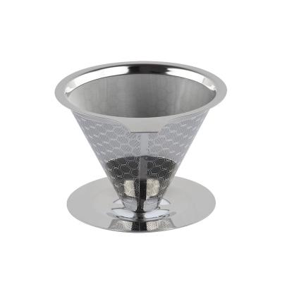 China Nodic Viable Style Fast Shipping Stainless Steel Coffee Powder Filter Supplier In China for sale