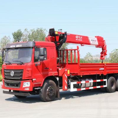 China TRUCK CRANE High Quality Dongfeng 12 Ton Truck Mounted Crane Truck Mounted Crane Hoisting Machinery for sale