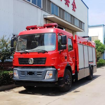 China China Fire Truck Water Tanker 8 Tons Fire Fighting Truck 8235X2500X3450 for sale