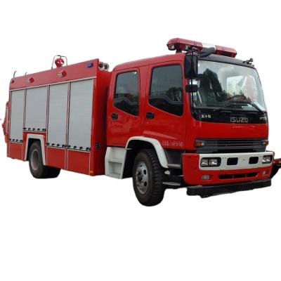 China 4x2 Fire Rescue Fighting Vehicle 8CBM 10000 Liters Water Tanker Truck Custom Fire I-SU-ZU for sale