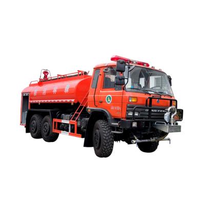 China Dongfeng 6X6 10 Ton Water Tanker Forest Fire Truck 8170/8370X2500X2850 Mm for sale