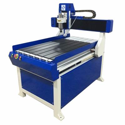 China Hotels Beauty 6090 CNC Router 2.2kw 600x900 Metal Cutting Machine for sale