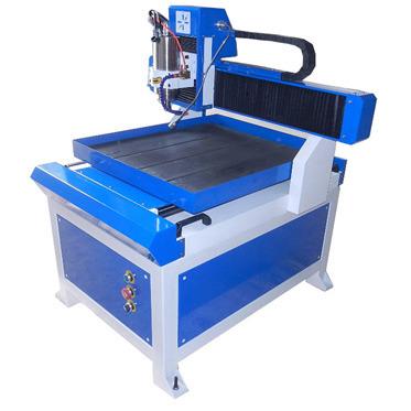 China Cheap metal or non-metal materials 6090 mini cnc wood router 4 axis 3d cube laser glass engraver cnc engraving machine for sale