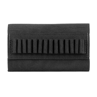 China Attached To Belt 14 Gun Shell Ammo Pouch Hunting Rifle Magazine Bag Cartridge Carrier Duty Case for sale