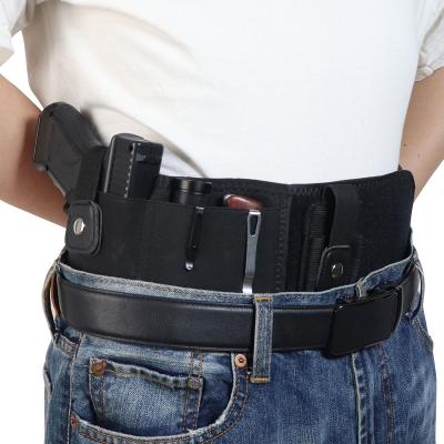 China 10 Year Factory Hidden Belly Band Holster with Magazine Pouch for Glock 17 Universal for sale