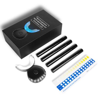 China For Home Use Rechargeable LED Radio 10 Minute Smart Timer Clean Brand Teeth Whitening Pen Teeth Whitening Kit for sale