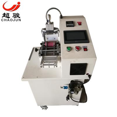 China Fully automatic ultrasonic CLOTHING fabric cutting machine ribbon roll slitting machine webbing hot cutting for sale