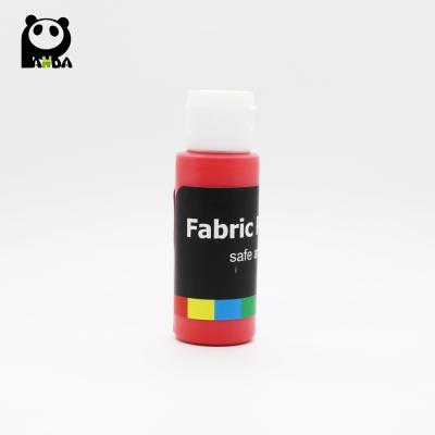 China 60ml Squeeze Bottle Non Washable Multi-Surface Kids Craft Projects Non Washable Fabric Paint for sale