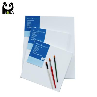 China Inkjet Printing Stretched Empty Canvas Wholesale 30x40cm 280g Art Canvas Frames With OEM for sale