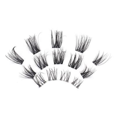 China Hollyren Super Flexible Segment Strong Eyelash Glue For Heat Bonded Bunch Lashes for sale