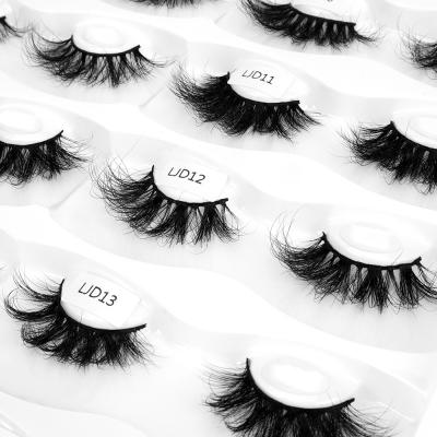 China Cruelty Free 3d Texture Eyelash Mink 25mm Soft Dramatic Style Soft Fluffy Private Label Eyelashes for sale