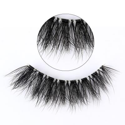 China Texture Genielash Black Tape Lighter 3D Soft Mink Naturual False Eyelashes With Custom Packaging Box for sale