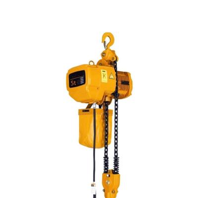 China Mini Electric Chain Hoist Single Phase 220v or 110v 500kg Lifting Tools with Electric Trolley for sale