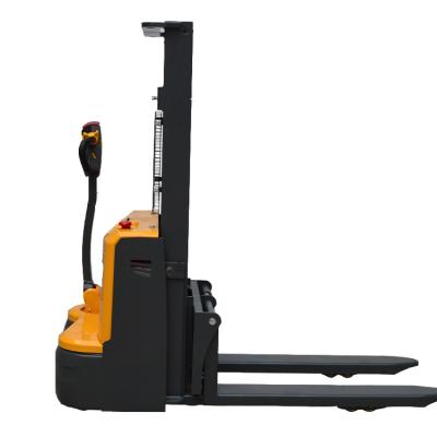 China Building Material Shops 500kg Pallet Forklift Stacker 1000kg Electric Battery Operated Full Walk Stacker for sale