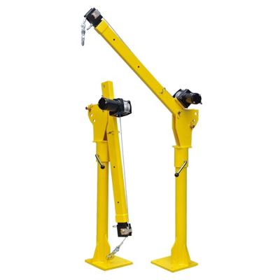 China TRUCK CRANE HP-1000 12V mini truck crane, 500KG 1000KG car lifter pick-up car lift crane for sale