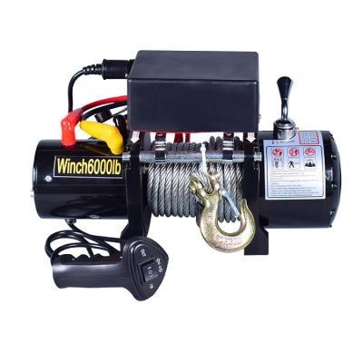 China Easy Install ATV UTV Cordless Synthetic Rope Electric Winch For 4WD Off Road for sale