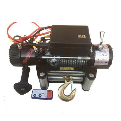 China 12V 24V Electric Car Winch 3000lbs Winches Smooth Operation for sale