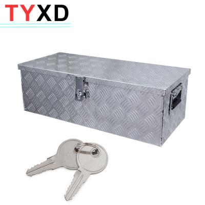 China Caja de almacenamiento de encargo de la herramienta del metal, caja de almacenamiento de aluminio de Underbed del camión en venta