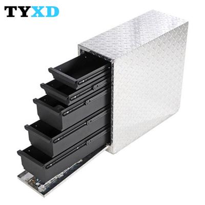 China Professional Metal Tool Storage Box , Metal Hand Carry Tool Boxes for sale