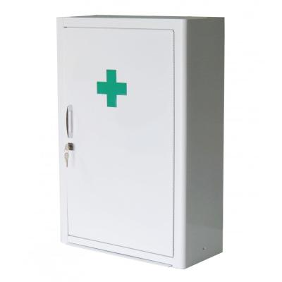 China Lockable Metal First Aid Cabinet , Large Wall Mounted First Aid Kit Cabinet for sale