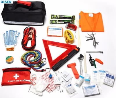 China Portable Car Crash Roadside Aid Auto First Aid Kit, Car Emergency Tool for sale