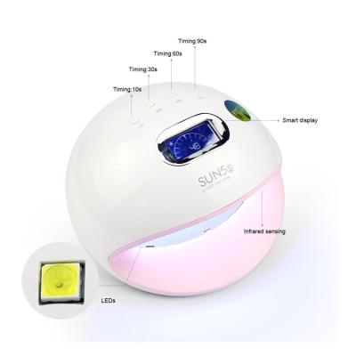 China Nail Art Beauty Best New Arrival Professional Nail Dryer Machine Manicure 50W Pedicure Nail Folder Dryer Electric Beauty Electric Nail Art for Gel Nail Polish Lamp for sale