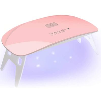 China Nail salon; SPA Nail Nail Salon; SPA Nail Nail Salon; 1 Gel SPA Nail Dryer 6W LED Nail UV Lamp Led Nail Gel Manicures Nail Art Rainbow Mini Rainbow 1 Gel for sale