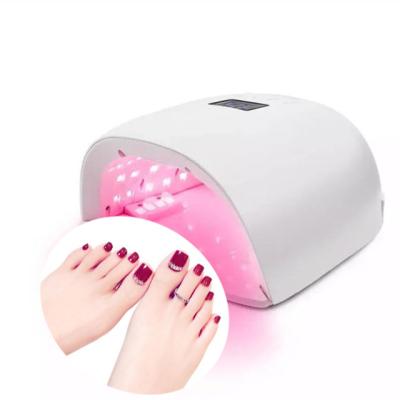 China Nail Art Beauty All Salon Find 86W LED Nail Lamp Treatment Feet Nail Art Beauty Gel Nail Polish Nail Lamp Dryer Cordless Rechargeable Machine for sale