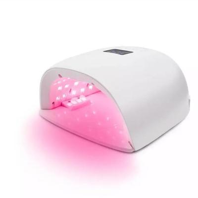 China Wireless Rechargeable Nail Art Beauty Portable Handle Nail Art Beauty Lamp Design Nail Cure LED Gel Nail Polish 86W LED Nail Lamp Dryer Machine For Thumb for sale