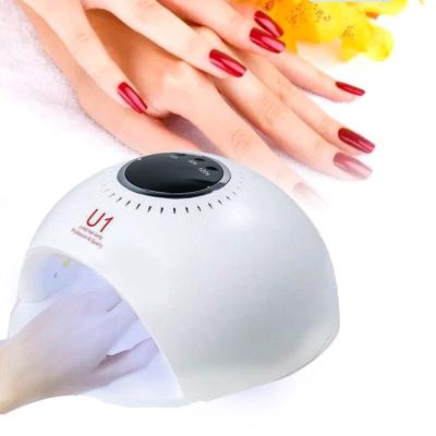 China 2019 Portable New Design Cheap Nail Led Dryer Salon Machine Nail Polish Lamp 84W U1 UV Led Nail Lamp for sale